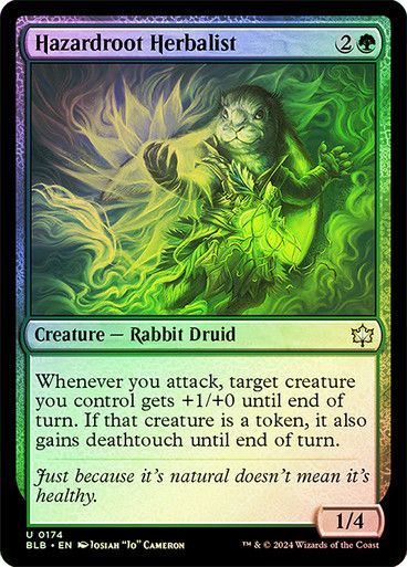 Hazardroot Herbalist (blb) (174) / Foil
