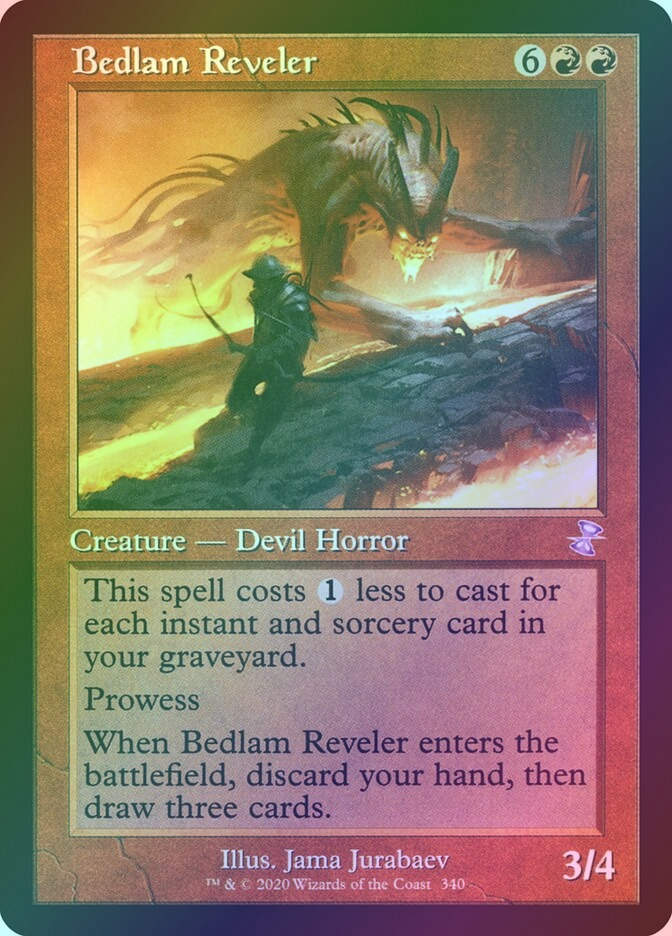 Bedlam Reveler (TSR) (340) / Foil
