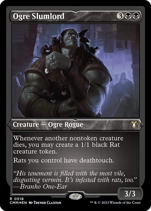 Ogre Slumlord (cmm) / Foil Etched