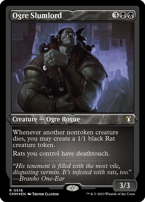 Ogre Slumlord (cmm) / Foil Etched