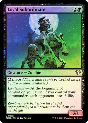 Loyal Subordinate (cmm) / Foil