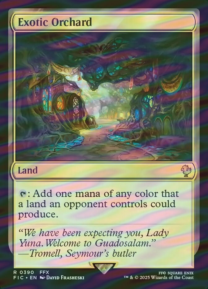 Exotic Orchard (FIC) (390) / Surge Foil