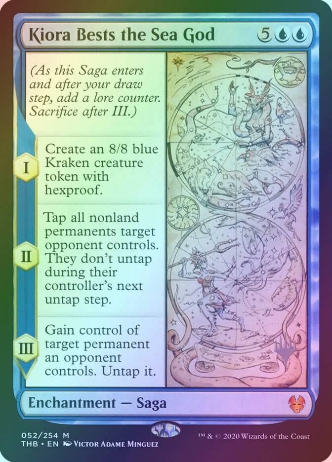 Kiora Bests the Sea God (PTHB) (52p) / Foil