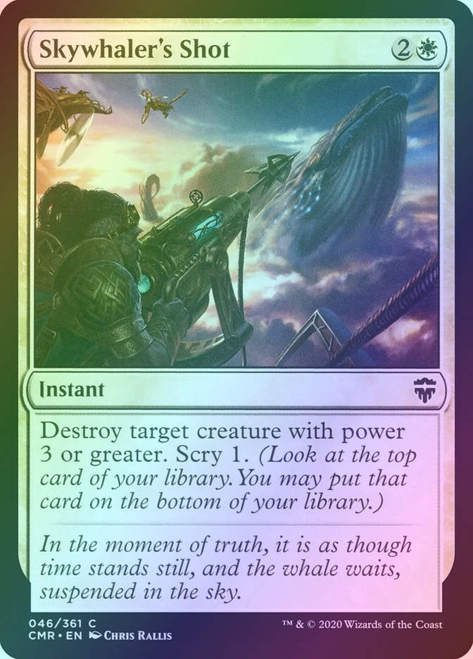Skywhaler's Shot (CMR) (46) / Foil