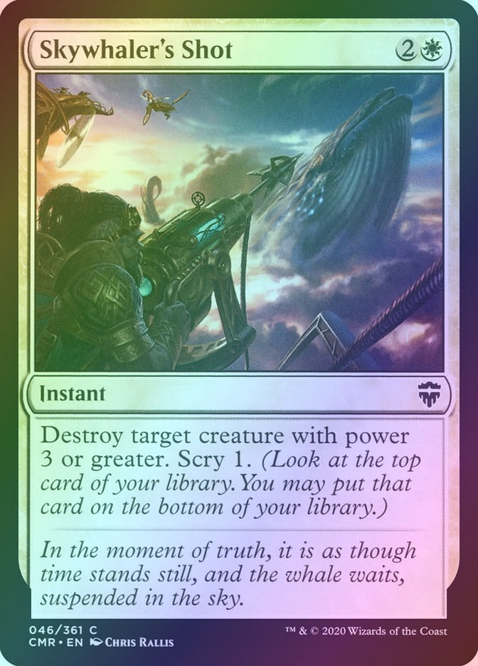 Skywhaler's Shot (CMR) (46) / Foil