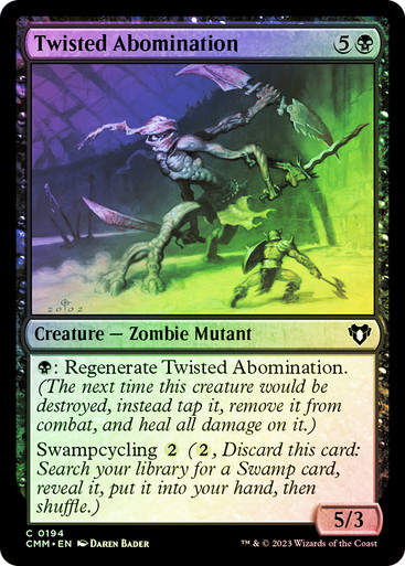 Twisted Abomination (cmm) / Foil