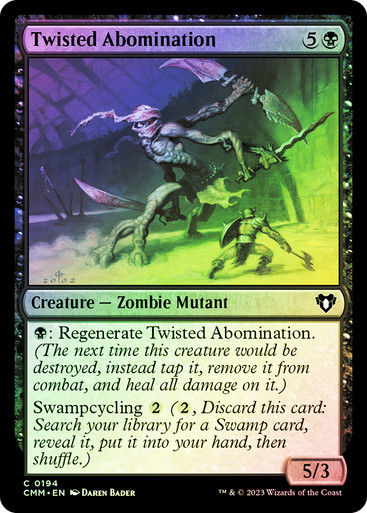 Twisted Abomination (cmm) / Foil