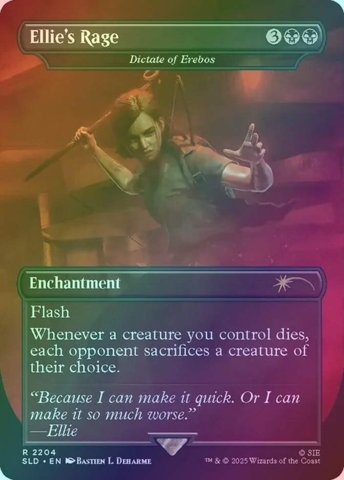 Dictate of Erebos (SLD) (2204) / Borderless / Foil
