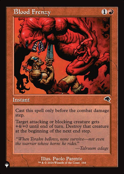 Blood Frenzy (PLST) (TMP-164)
