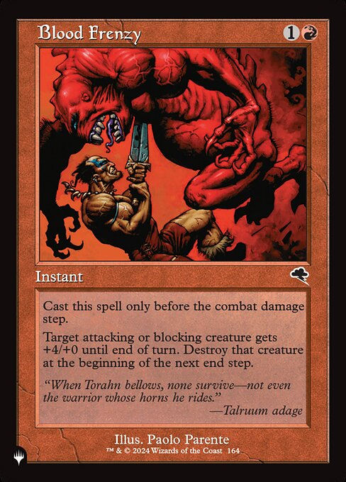Blood Frenzy (PLST) (TMP-164)