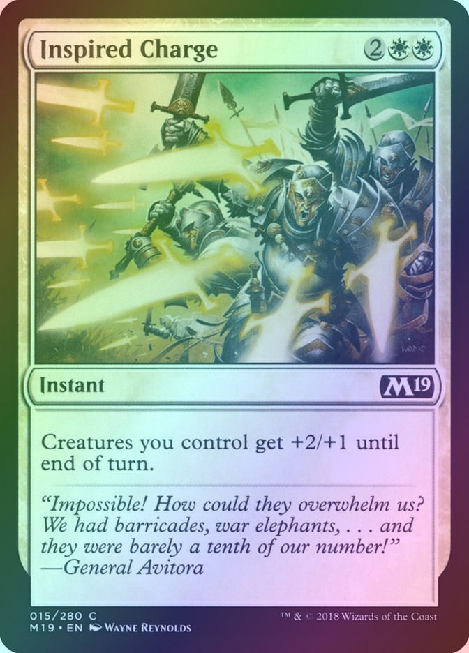 Inspired Charge (M19) (15) / Foil