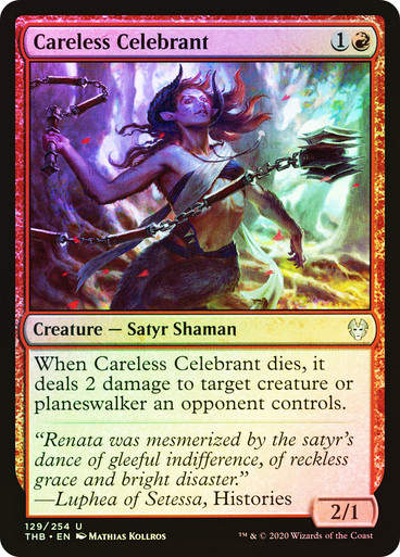 Careless Celebrant (THB) (129) / Foil