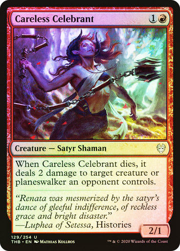 Careless Celebrant (THB) (129) / Foil