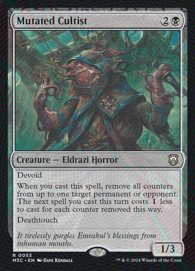 Mutated Cultist (M3C) (53) / Ripple Foil