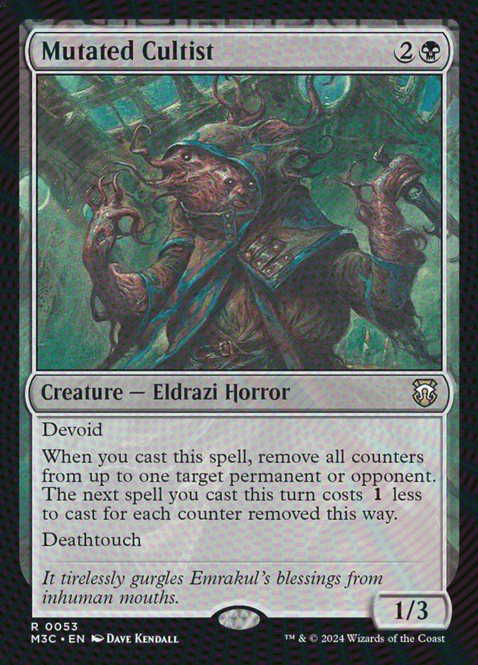Mutated Cultist (M3C) (53) / Ripple Foil