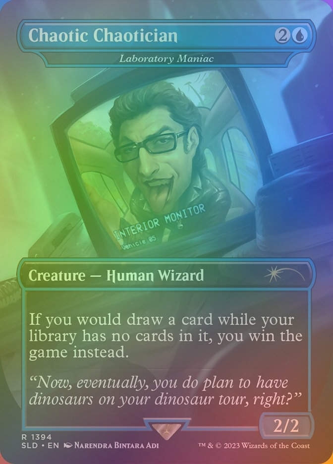 Laboratory Maniac (SLD) (1394★) / Borderless / Rainbow Foil