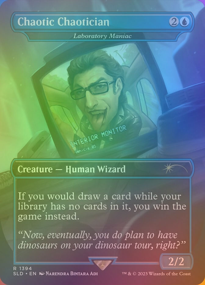 Laboratory Maniac (SLD) (1394★) / Borderless / Rainbow Foil