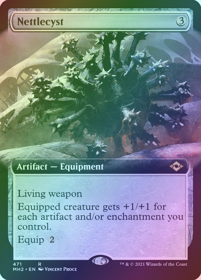 Nettlecyst (MH2) (471) / Extended Art / Foil