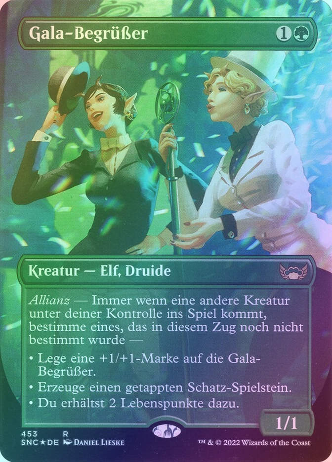 Gala Greeters (SNC) (453) / Borderless / Foil