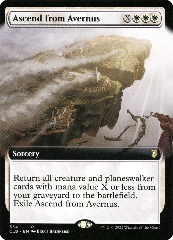 Ascend from Avernus (CLB) (554) / Extended Art