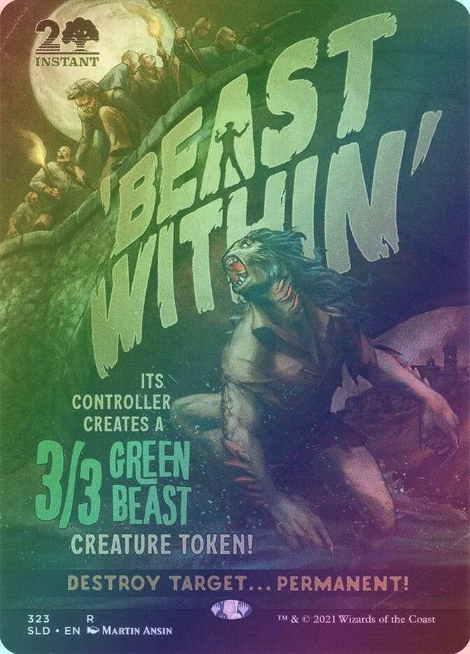 Beast Within (SLD) (323) / Borderless / Foil