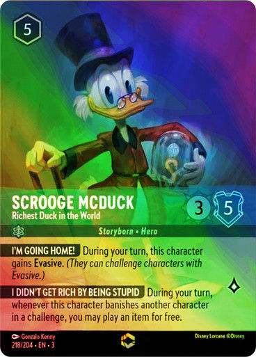 Scrooge McDuck - Richest Duck in the World (Enchanted) (LOR_ITI)