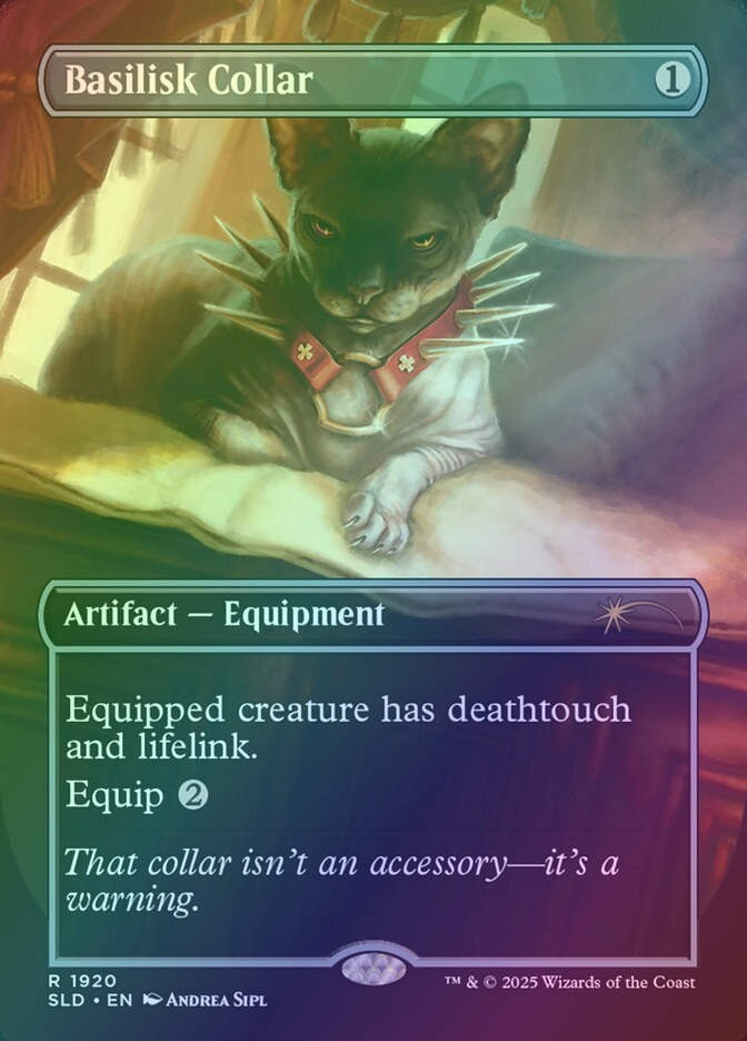 Basilisk Collar (SLD) (1920) / Borderless / Foil