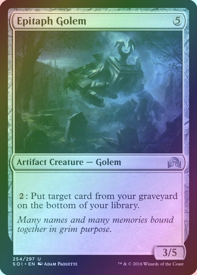 Epitaph Golem (SOI) (254) / Foil
