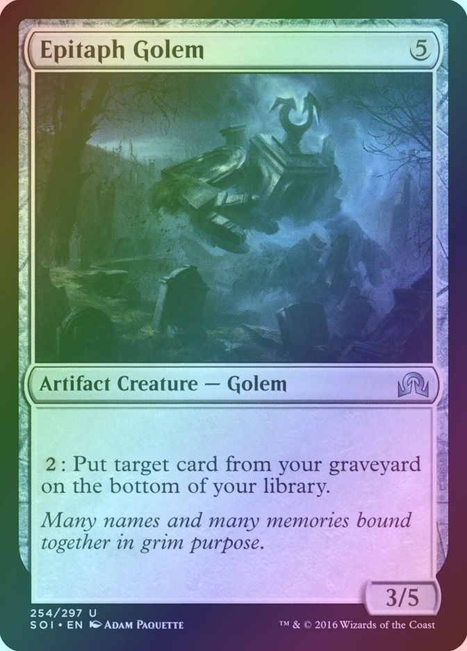 Epitaph Golem (SOI) (254) / Foil