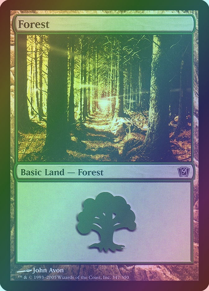 Forest (9ED) (347★) / Foil