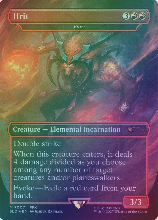 Fury (SLD) (7007) / Borderless / Foil