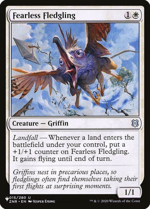 Fearless Fledgling (PLST) (ZNR-15)