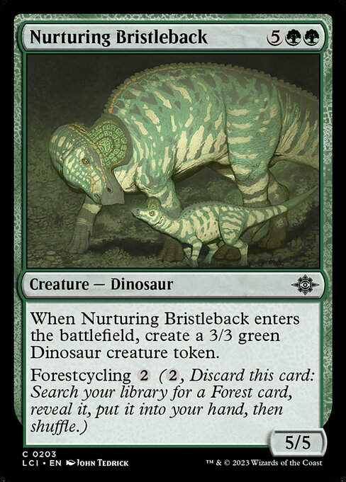 Nurturing Bristleback (lci)