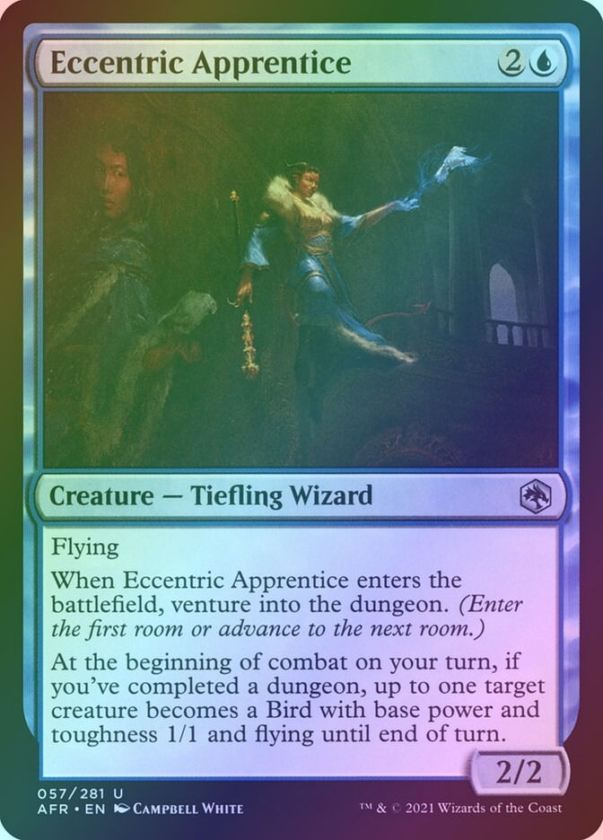 Eccentric Apprentice (AFR) (57) / Foil