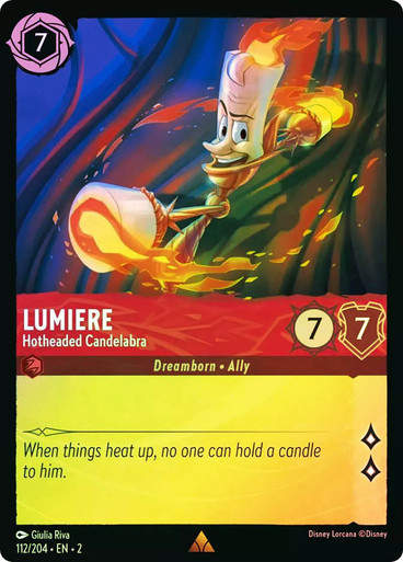 Lumiere - Hotheaded Candelabra (LOR_ROF) / Foil