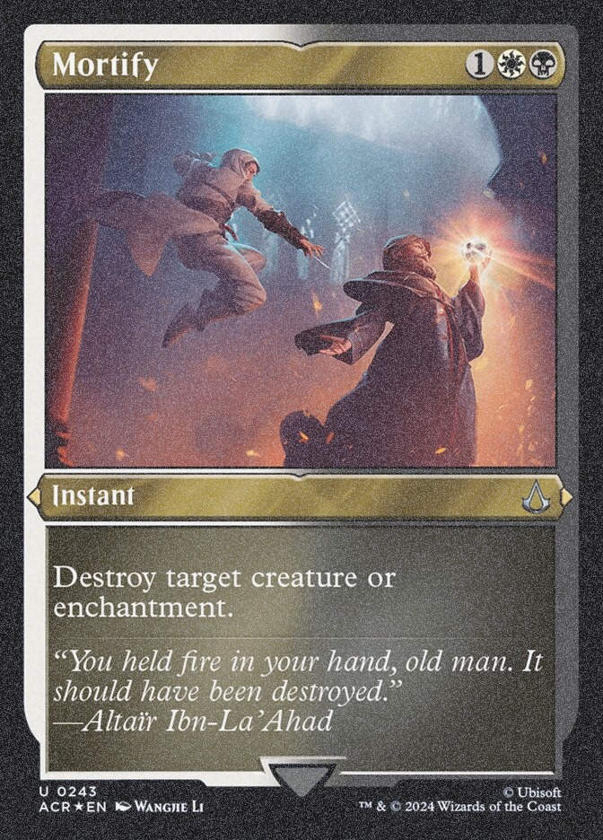 Mortify (ACR) (243) / Foil Etched