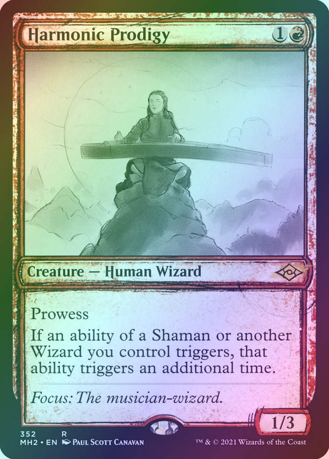 Harmonic Prodigy (MH2) (352) / Showcase / Foil