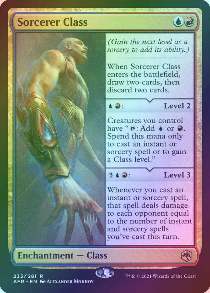Sorcerer Class (PAFR) (233p) / Foil