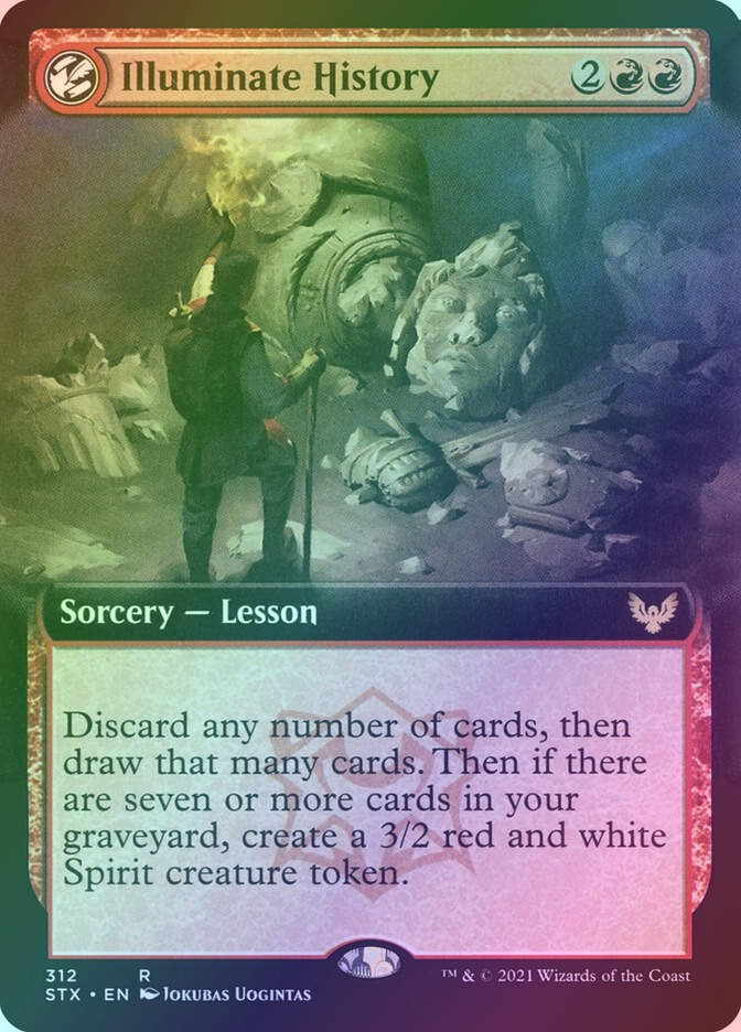 Illuminate History (STX) (312) / Extended Art / Foil