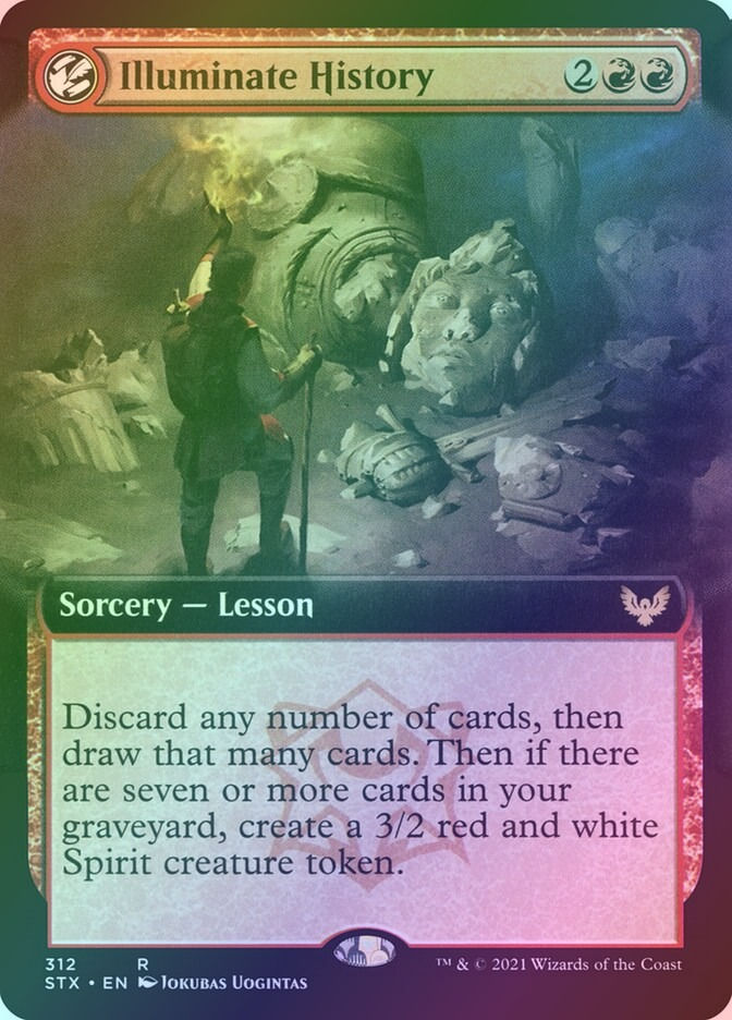 Illuminate History (STX) (312) / Extended Art / Foil