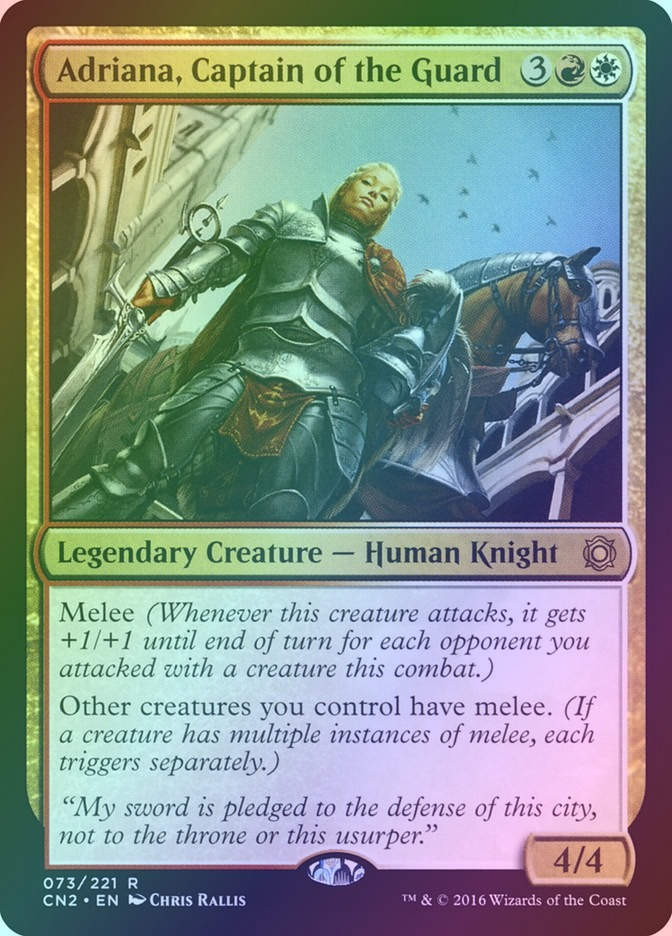 Adriana, Captain of the Guard (CN2) (73) / Foil