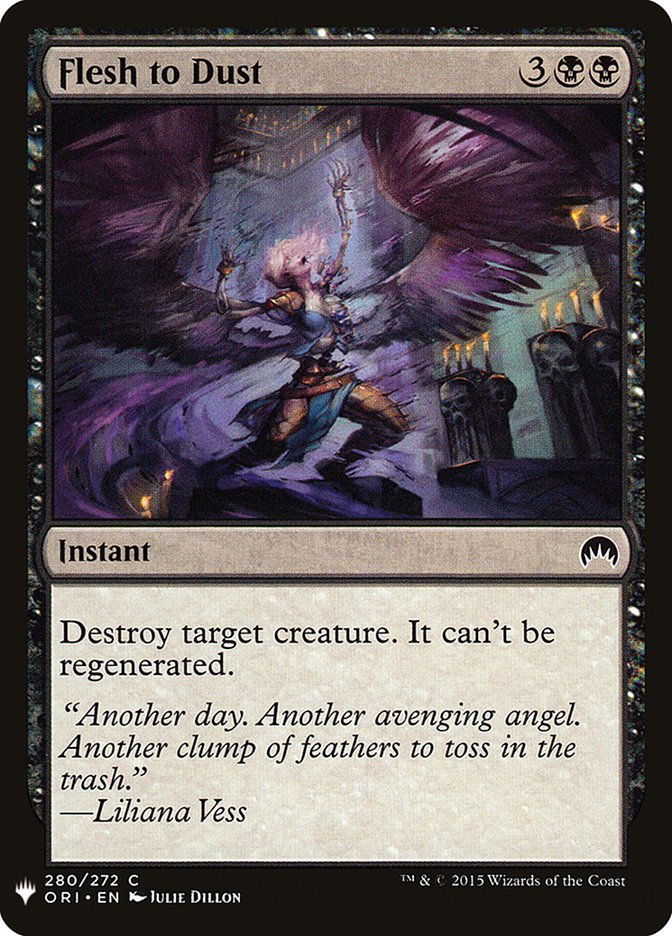 Flesh to Dust (MYS)
