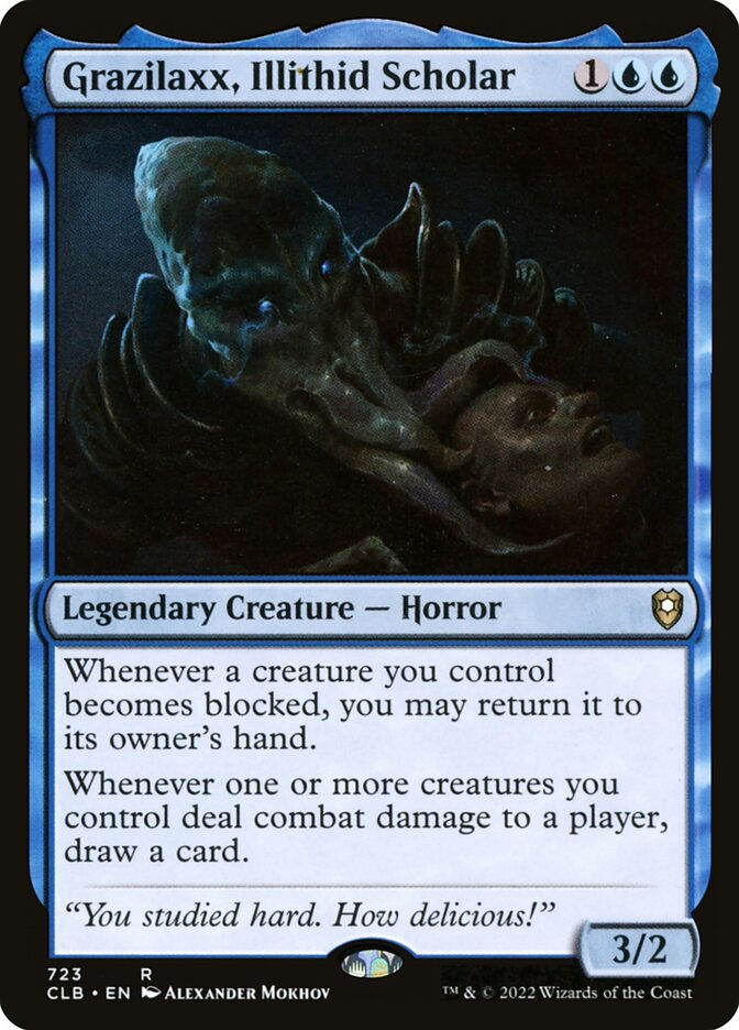 Grazilaxx, Illithid Scholar (CLB) (723)