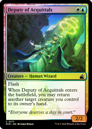 Deputy of Acquittals (rvr) (177) / Foil