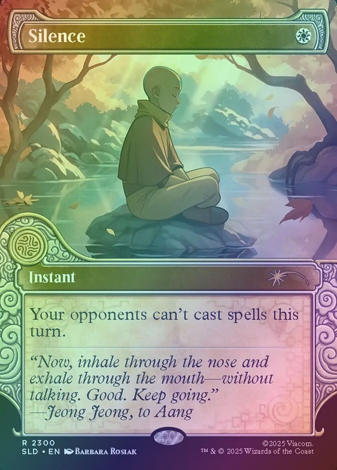 Silence (SLD) (2300) / Borderless / Showcase / Foil