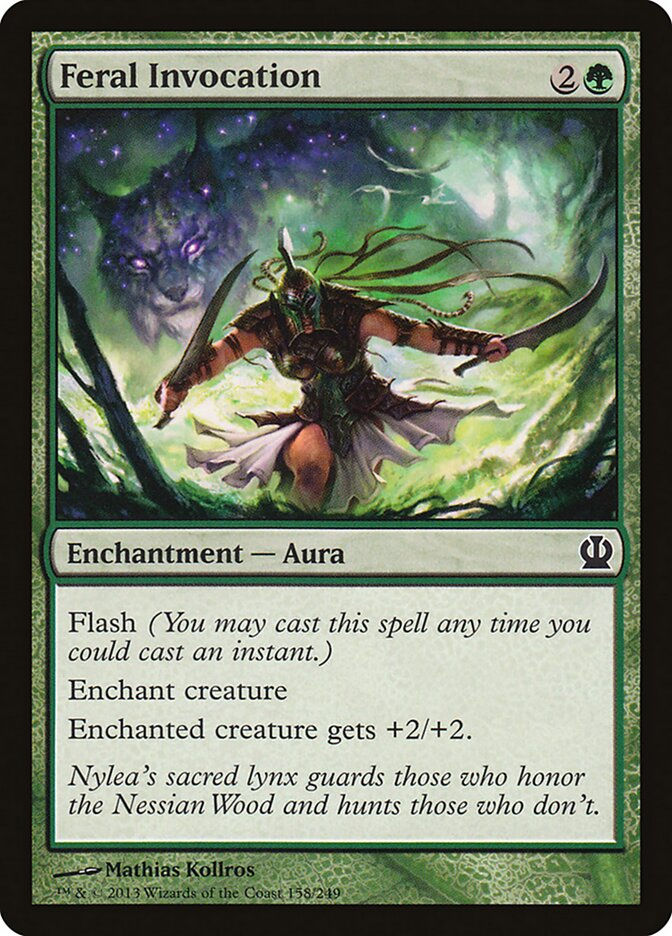 Feral Invocation (THS) (158)
