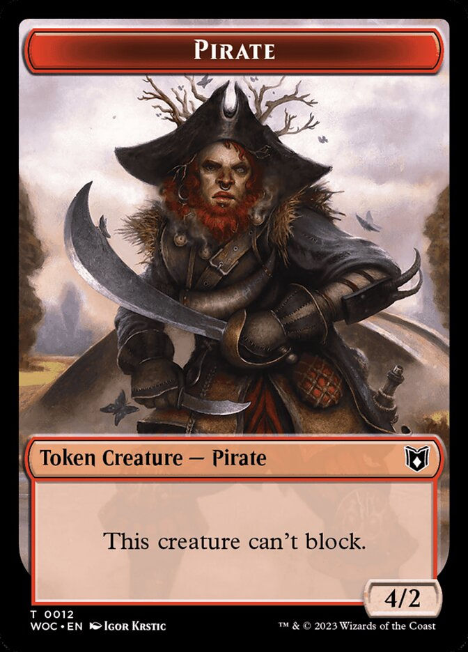 Pirate // Faerie Rogue (TWOC) (12 // 11) — cara 1 de 2