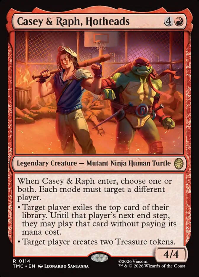 Casey & Raph, Hotheads (TMC) (114)