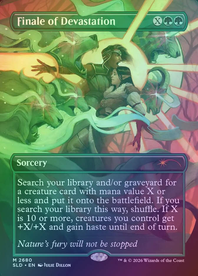 Finale of Devastation (SLD) (2680) / Borderless / Foil