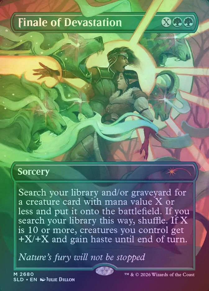 Finale of Devastation (SLD) (2680) / Borderless / Foil
